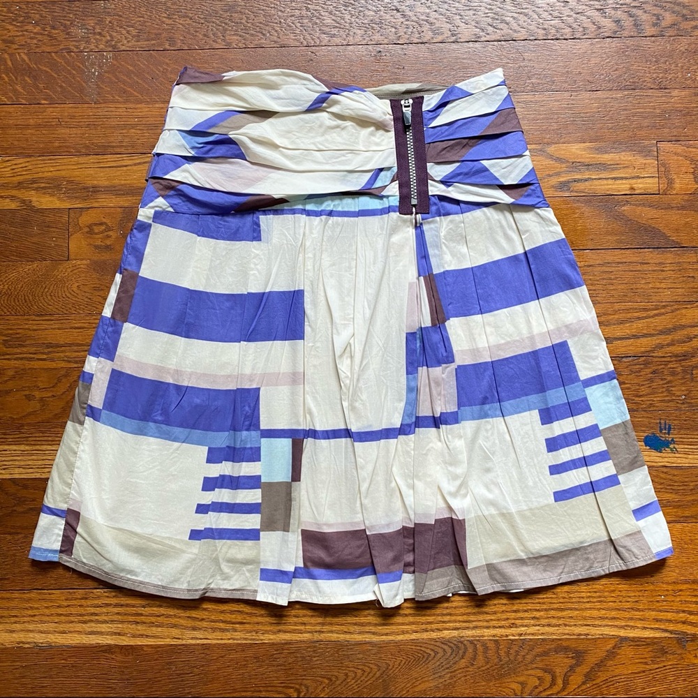 Hoss Intropia full skirt with cummerbund waist size Small